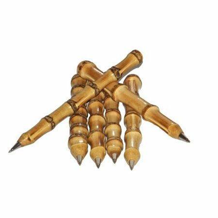 BAMBOO54 Natural Bamboo Pens, 6PK 1810N